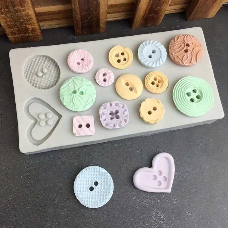Candle Making Supplies Wholesale - Knopvormige siliconen mal voor zeep en
