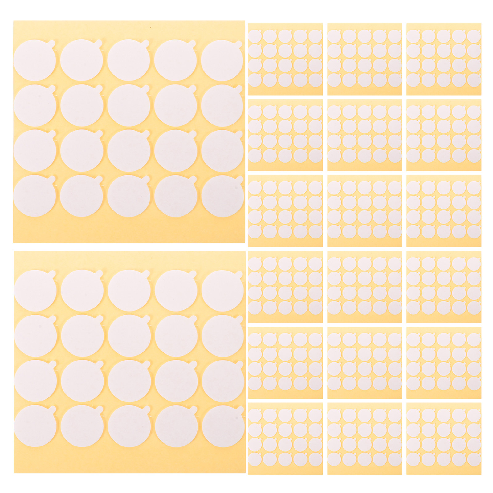 Adhesive Dot Wick - 800 stuks lont-kleefstrips hittebestendige zelfklevende stippenstickers