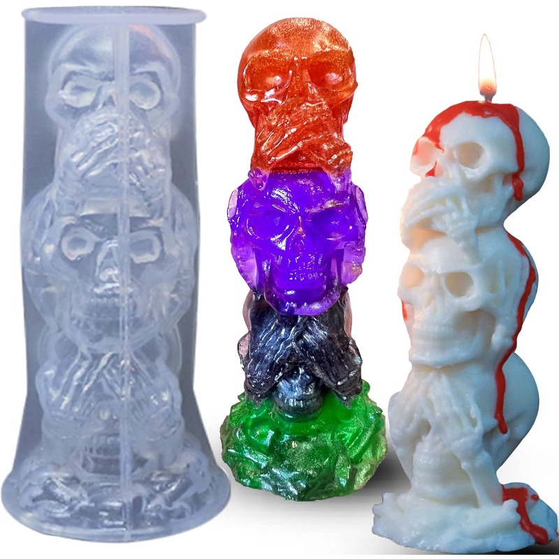 Siliconen mal 2026 Halloween s - Candle Making Event recensie en prijs