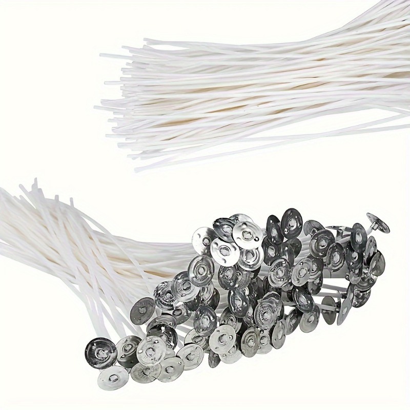 6-20cm 100 stuks Rookloze Kaar - Cotton Wick Pre Tabbed recensie en prijs