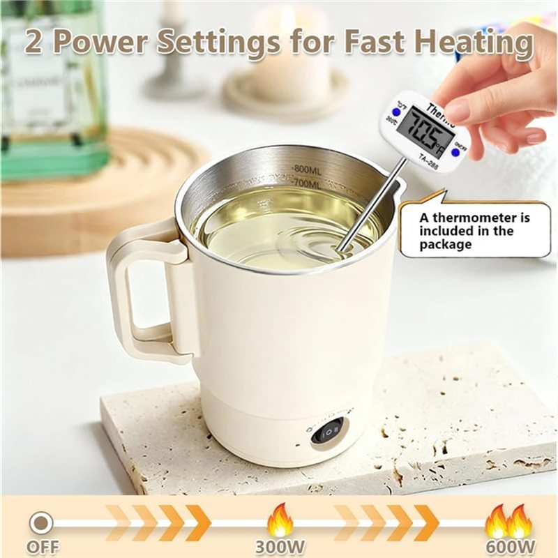 A47U Elektrische Wasmeltpotset - Candle Warning Label recensie en prijs