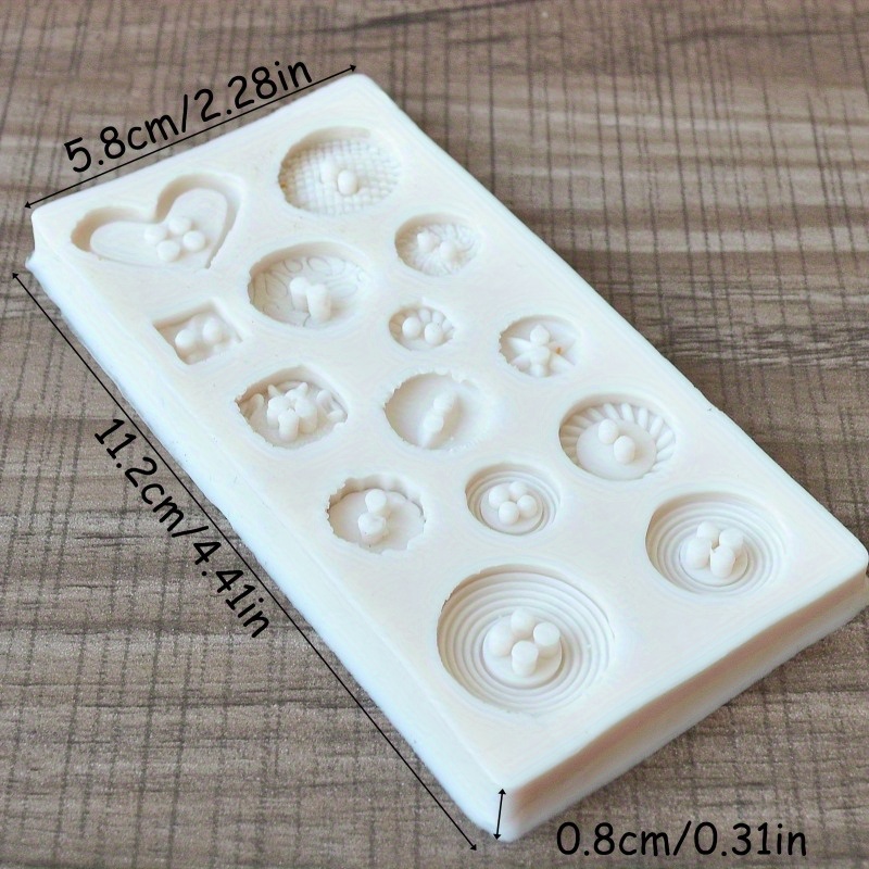 Knopvormige siliconen mal voor - Candle Making Supplies Wholesale recensie en prijs