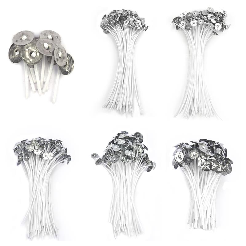 50/100 Stuks Rookloze Kaarslur - Cotton Wick Pre Tabbed recensie en prijs