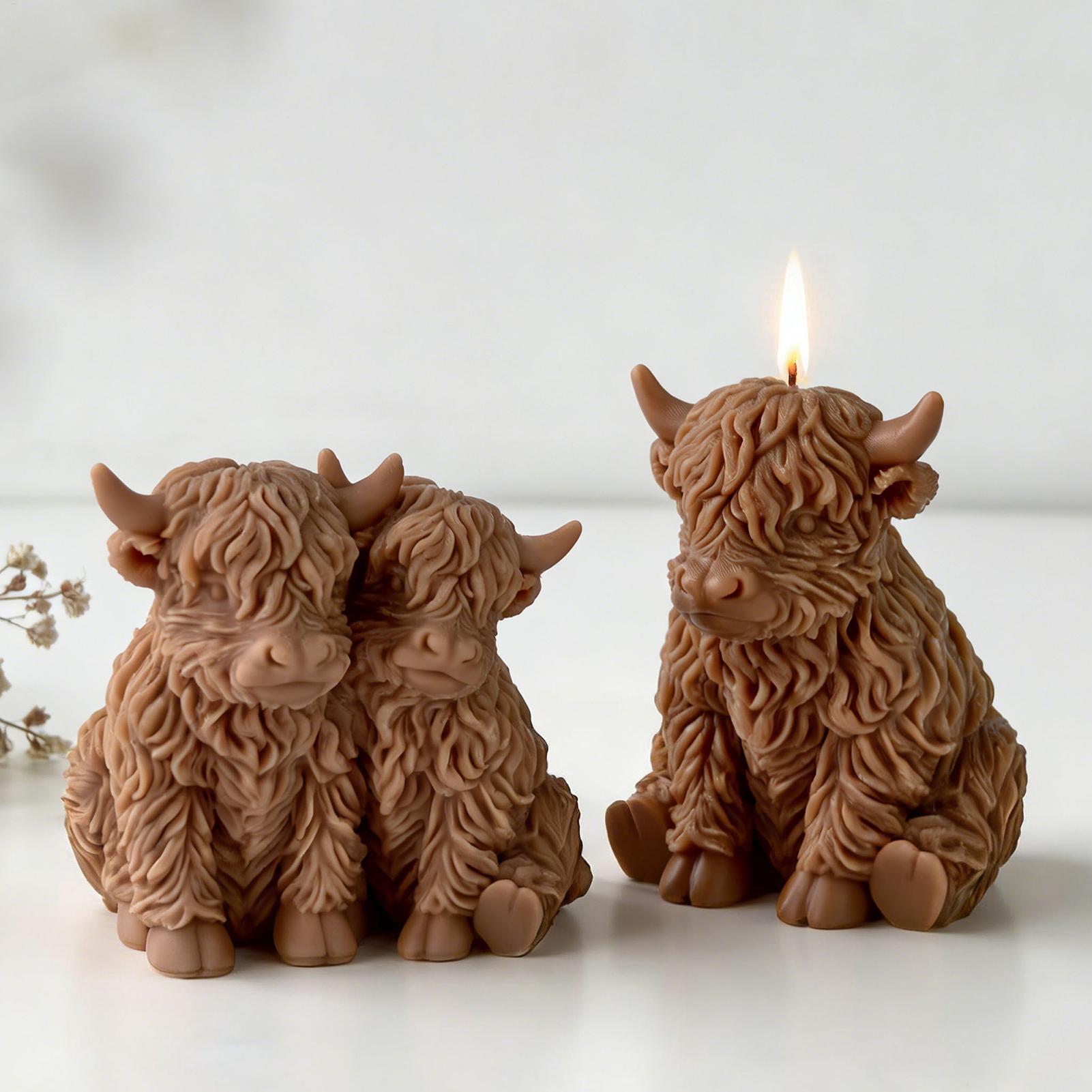 Highland Cow siliconen mal her - Candle Making Supplies Wholesale recensie en prijs