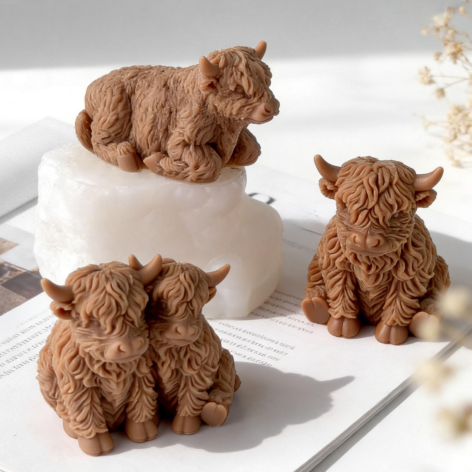 Highland Cow siliconen mal her - Candle Making Supplies Wholesale recensie en prijs