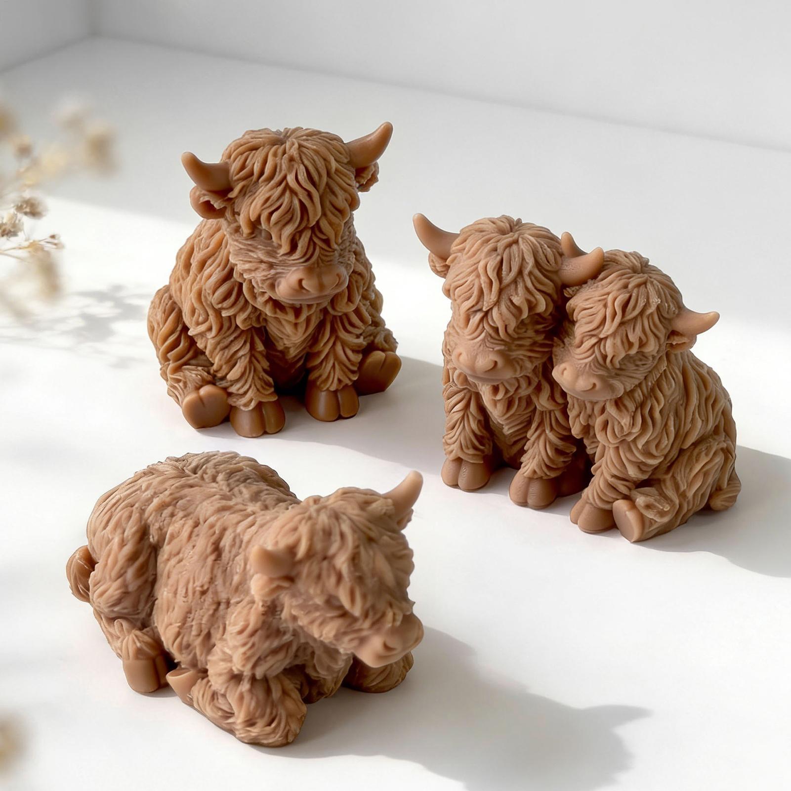 Highland Cow siliconen mal her - Candle Making Supplies Wholesale recensie en prijs