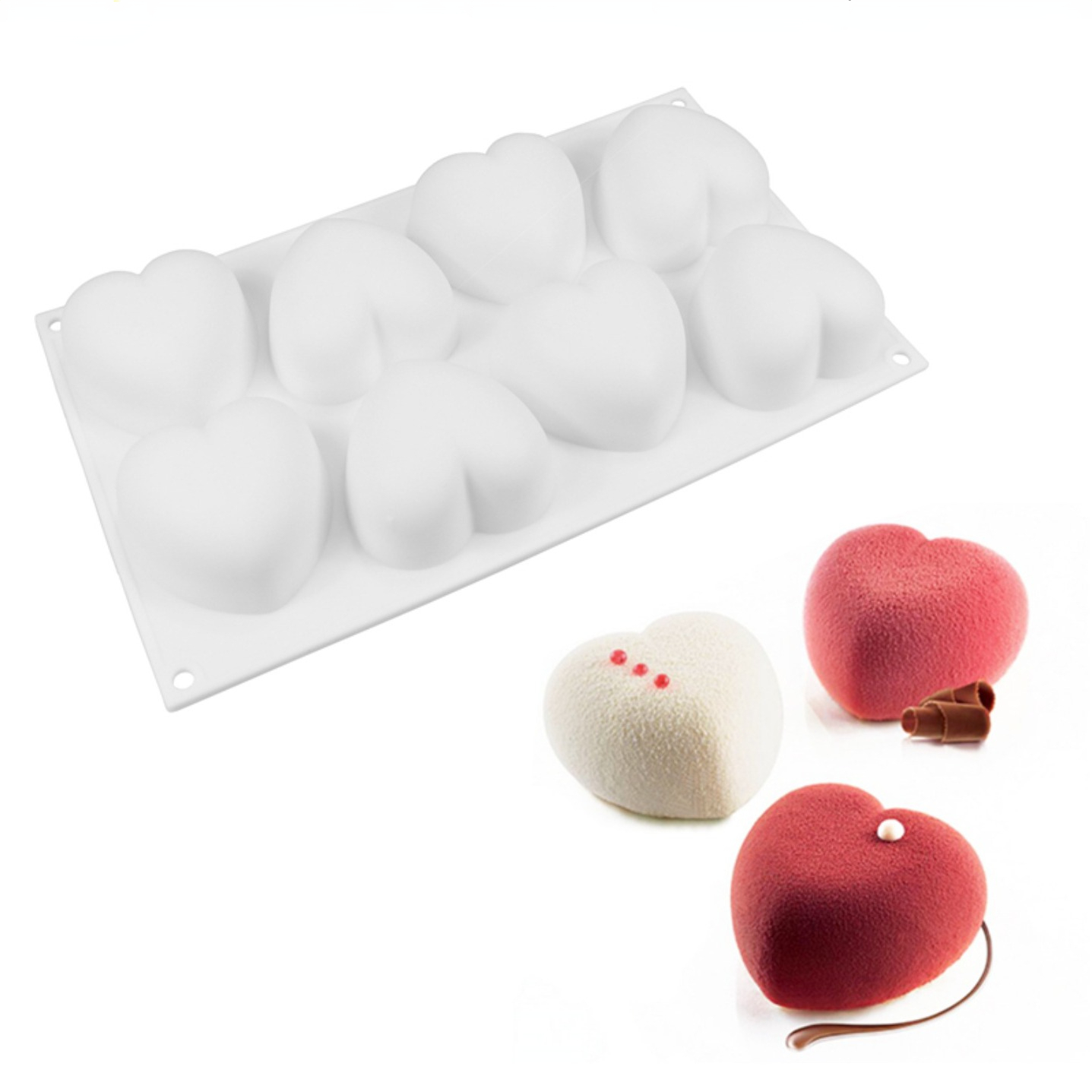 Liefde Hart Siliconen Zeep Sch - Candle Making Supplies Wholesale recensie en prijs