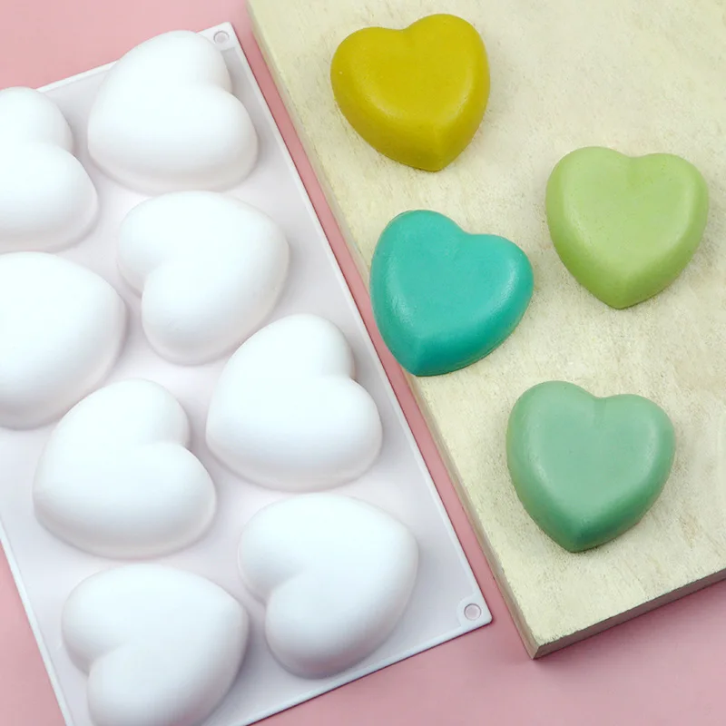 Liefde Hart Siliconen Zeep Sch - Candle Making Supplies Wholesale recensie en prijs