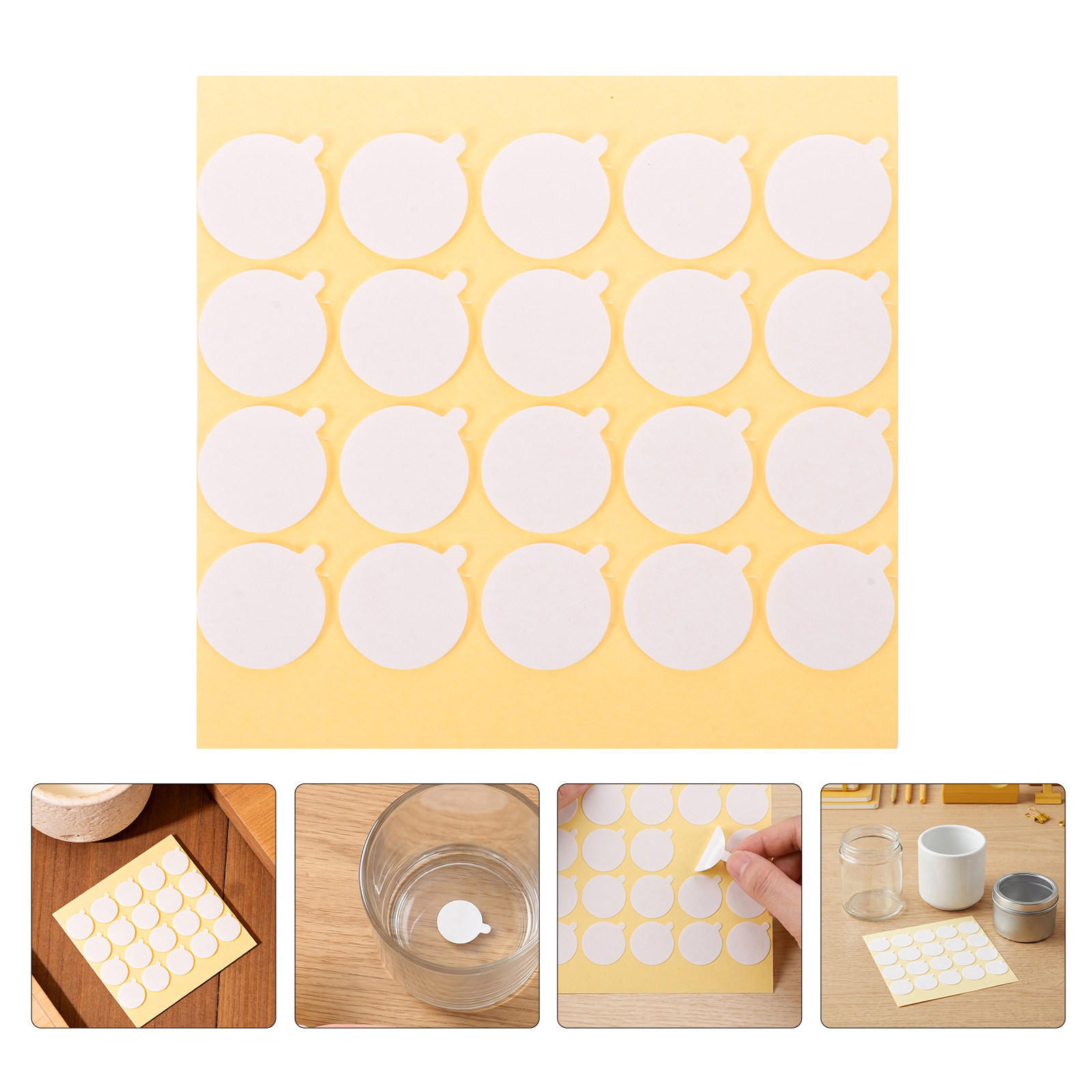 800 stuks Wick Sticky Tabs dub - Adhesive Dot Wick recensie en prijs