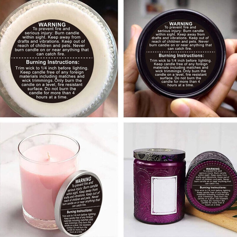Zelfklevende etiketten voor ka - Candle Warning Label recensie en prijs