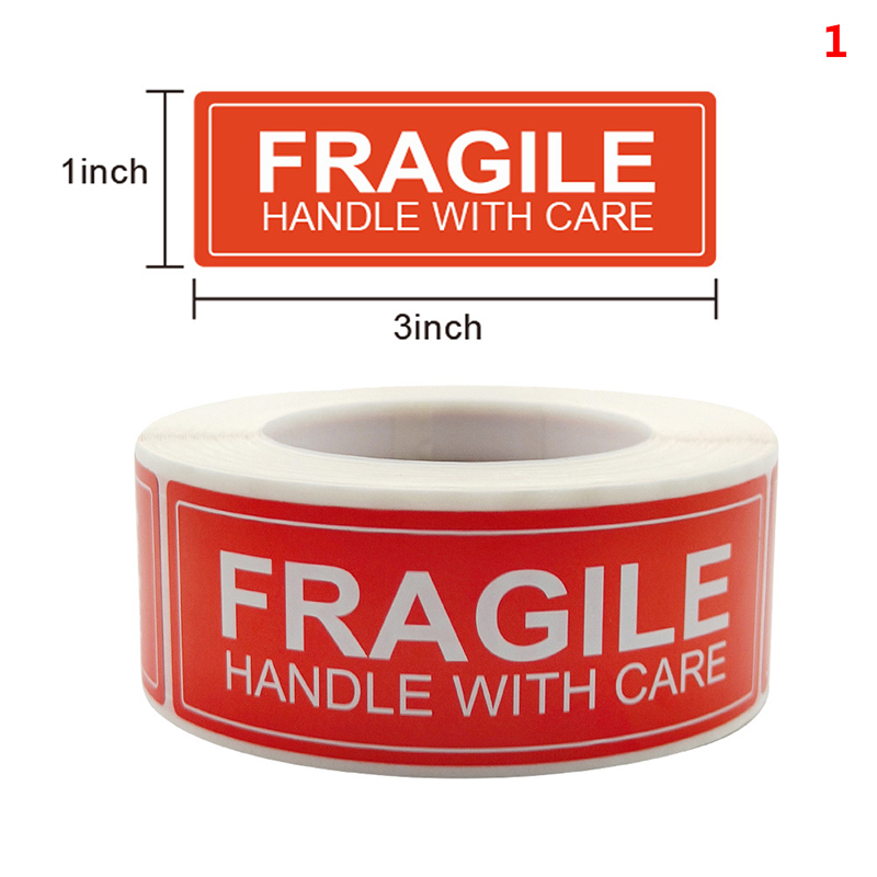 1Roll Breekbare Stickers Kaars - Candle Warning Label recensie en prijs