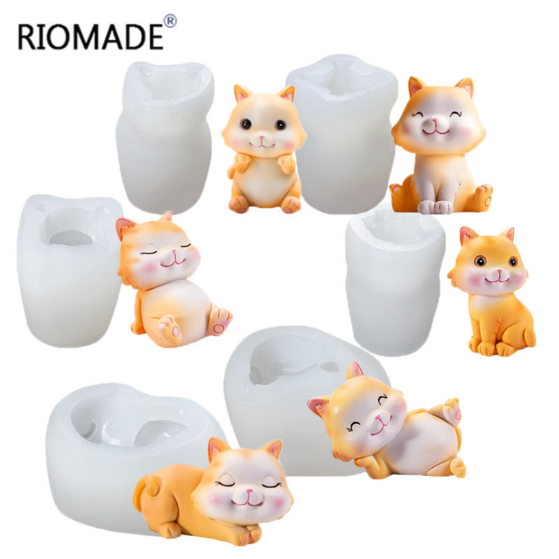 Kat Siliconen Mallen 6 Stijlen - Candle Making Supplies Wholesale recensie en prijs
